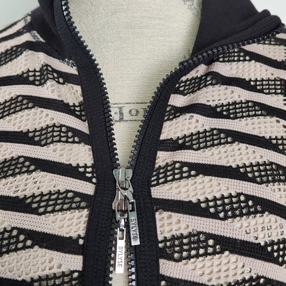 Zipup Striped Sport Jacket - Picture 7 of 13